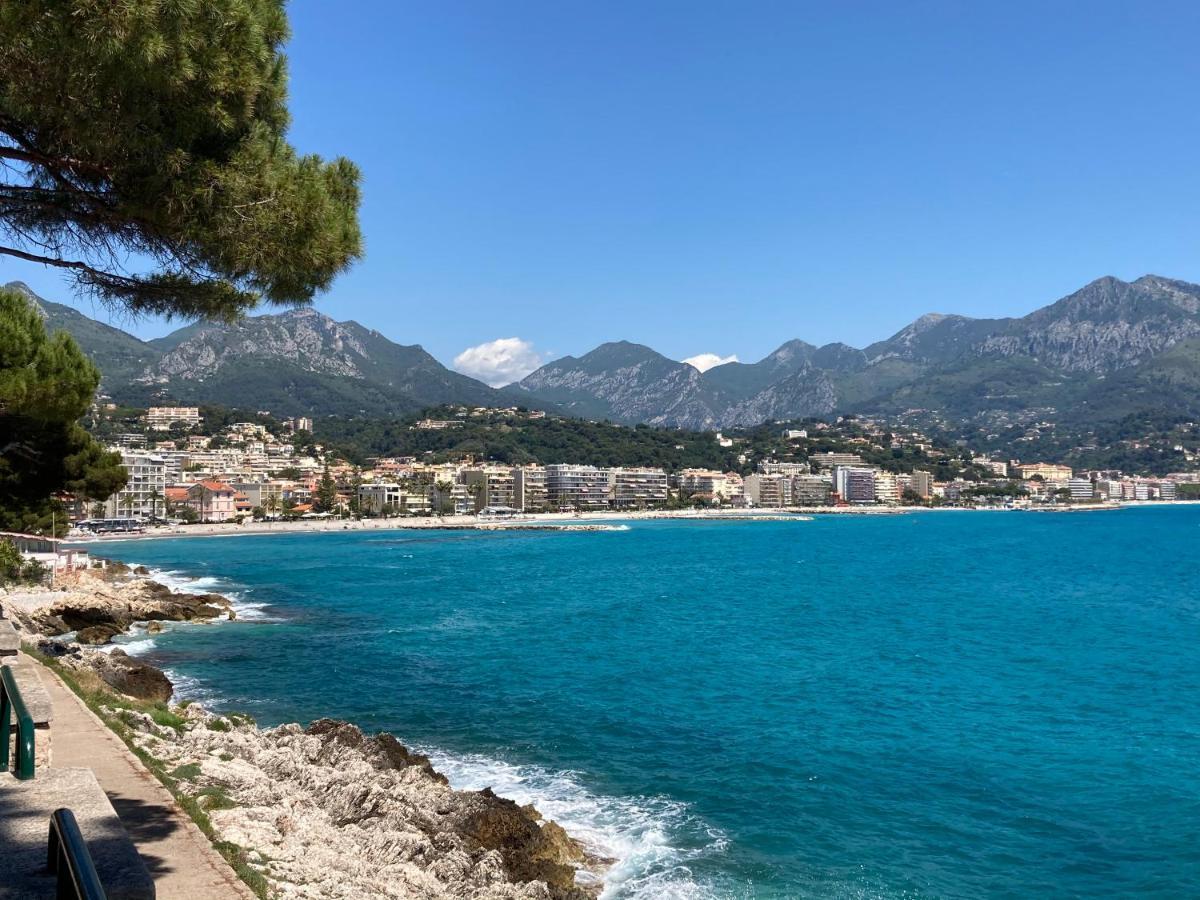 Appartement 4 Pers A 50M De La Plage, Avec Piscine Roquebrune-Cap-Martin Dış mekan fotoğraf